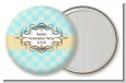 Aqua & Yellow - Personalized Graduation Party Pocket Mirror Favors thumbnail