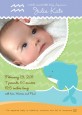 Dolphin | Aquarius Horoscope - Birth Announcement Photo Card thumbnail