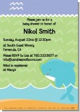 Dolphin | Aquarius Horoscope - Baby Shower Invitations