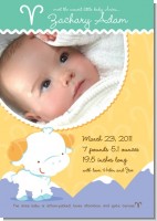 Ram | Aries Horoscope - Birth Announcement Photo Card