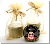 A Star Is Born Baby - Baby Shower Gold Tin Candle Favors