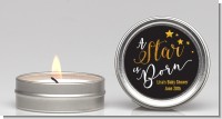 A Star Is Born Gold - Baby Shower Candle Favors