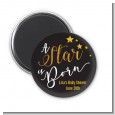 A Star Is Born Gold - Personalized Baby Shower Magnet Favors thumbnail