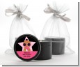 A Star Is Born Hollywood Black|Pink - Baby Shower Black Candle Tin Favors thumbnail