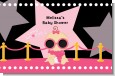 A Star Is Born!® Hollywood Black|Pink - Personalized Baby Shower Placemats thumbnail