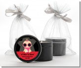 A Star Is Born Hollywood - Baby Shower Black Candle Tin Favors