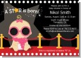 A Star Is Born Hollywood - Baby Shower Invitations thumbnail
