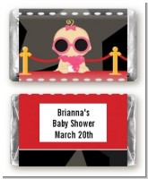 A Star Is Born!® Hollywood - Personalized Baby Shower Mini Candy Bar Wrappers