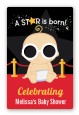 A Star Is Born!® Hollywood - Custom Large Rectangle Baby Shower Sticker/Labels thumbnail