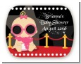 A Star Is Born!® Hollywood - Personalized Baby Shower Rounded Corner Stickers thumbnail