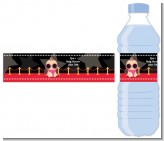 A Star Is Born!® Hollywood - Personalized Baby Shower Water Bottle Labels