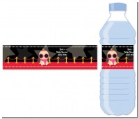 A Star Is Born Hollywood - Personalized Baby Shower Water Bottle Labels