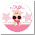A Star Is Born Hollywood White|Pink - Personalized Baby Shower Table Confetti thumbnail