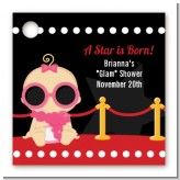 A Star Is Born Hollywood - Personalized Baby Shower Card Stock Favor Tags