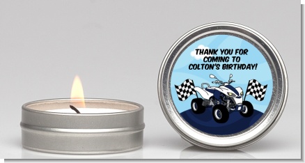 ATV 4 Wheeler Quad - Birthday Party Candle Favors