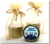 ATV 4 Wheeler Quad - Birthday Party Gold Tin Candle Favors