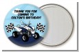 ATV 4 Wheeler Quad - Personalized Birthday Party Pocket Mirror Favors thumbnail