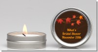 Autumn Leaves - Bridal Shower Candle Favors