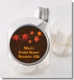 Autumn Leaves - Personalized Bridal Shower Candy Jar thumbnail