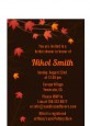 Autumn Leaves - Bridal Shower Petite Invitations thumbnail