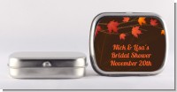 Autumn Leaves - Personalized Bridal Shower Mint Tins