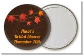 Autumn Leaves - Personalized Bridal Shower Pocket Mirror Favors