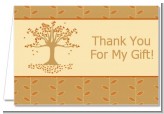 Autumn Tree - Bridal Shower Thank You Cards