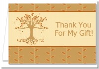 Autumn Tree - Bridal Shower Thank You Cards