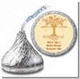 Autumn Tree - Hershey Kiss Bridal Shower Sticker Labels thumbnail