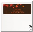 Autumn Leaves - Bridal Shower Return Address Labels thumbnail