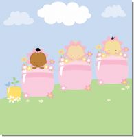 Baby Blooming Girl Baby Shower Theme