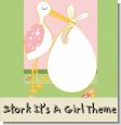 Stork It's a Girl Baby Shower Theme thumbnail
