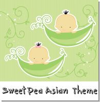 Sweet Pea Asian Baby Shower Theme