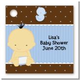 Baby Boy Asian - Personalized Baby Shower Card Stock Favor Tags