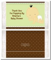 Baby Neutral Asian - Personalized Popcorn Wrapper Baby Shower Favors