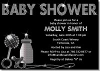 Baby Bling - Baby Shower Invitations