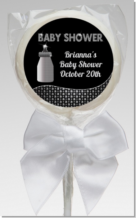 Baby Bling - Personalized Baby Shower Lollipop Favors