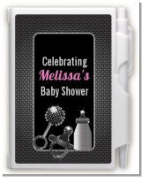 Baby Bling - Baby Shower Personalized Notebook Favor