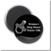 Baby Bling Pacifier - Personalized Baby Shower Magnet Favors