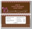 Baby Bling Pink - Personalized Baby Shower Candy Bar Wrappers thumbnail