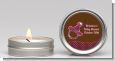 Baby Bling Pink Pacifier - Baby Shower Candle Favors thumbnail