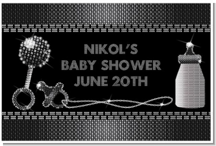 Baby Bling - Personalized Baby Shower Placemats