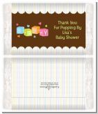 Baby Blocks - Personalized Popcorn Wrapper Baby Shower Favors