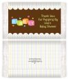 Baby Blocks - Personalized Popcorn Wrapper Baby Shower Favors thumbnail
