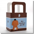 Baby Boy African American - Personalized Baby Shower Favor Boxes thumbnail