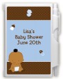 Baby Boy African American - Baby Shower Personalized Notebook Favor thumbnail