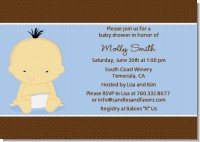 Baby Boy Asian - Baby Shower Invitations