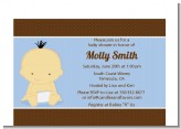 Baby Boy Asian - Baby Shower Petite Invitations