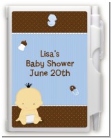 Baby Boy Asian - Baby Shower Personalized Notebook Favor