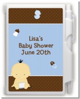 Baby Boy Asian - Baby Shower Personalized Notebook Favor